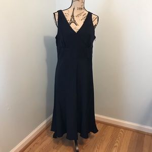 J. Crew Sleeveless Navy Blue Dress